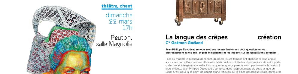 Spectacle "La langue des crêpes"…